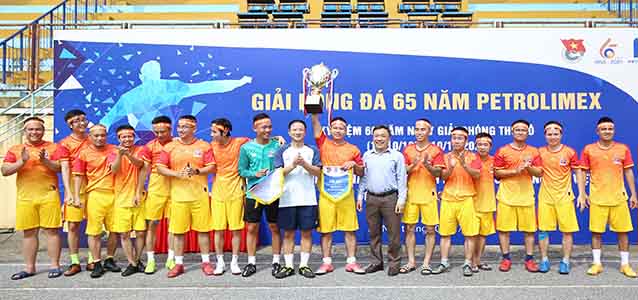 Đội vô địch giải bóng Gas Petrolimex
