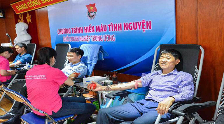 Hiến máu tình nguyện Gas Petrolimex Hà Nội