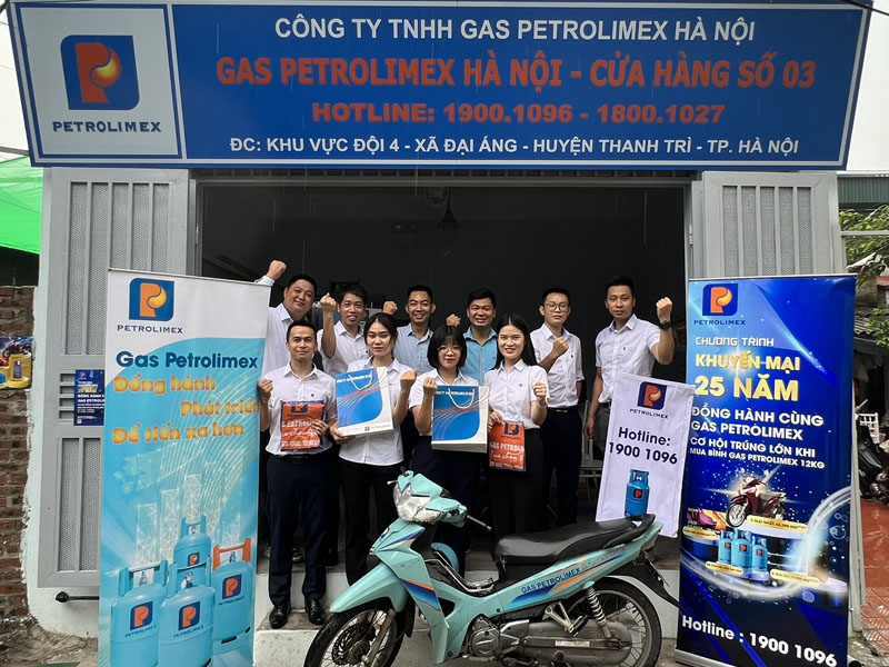 Cửa hàng Gas Petrolimex Hà Nội